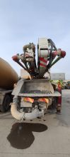 XCMG Official 37m Used Truck Mounted Concrete Pump HB37V With Parts